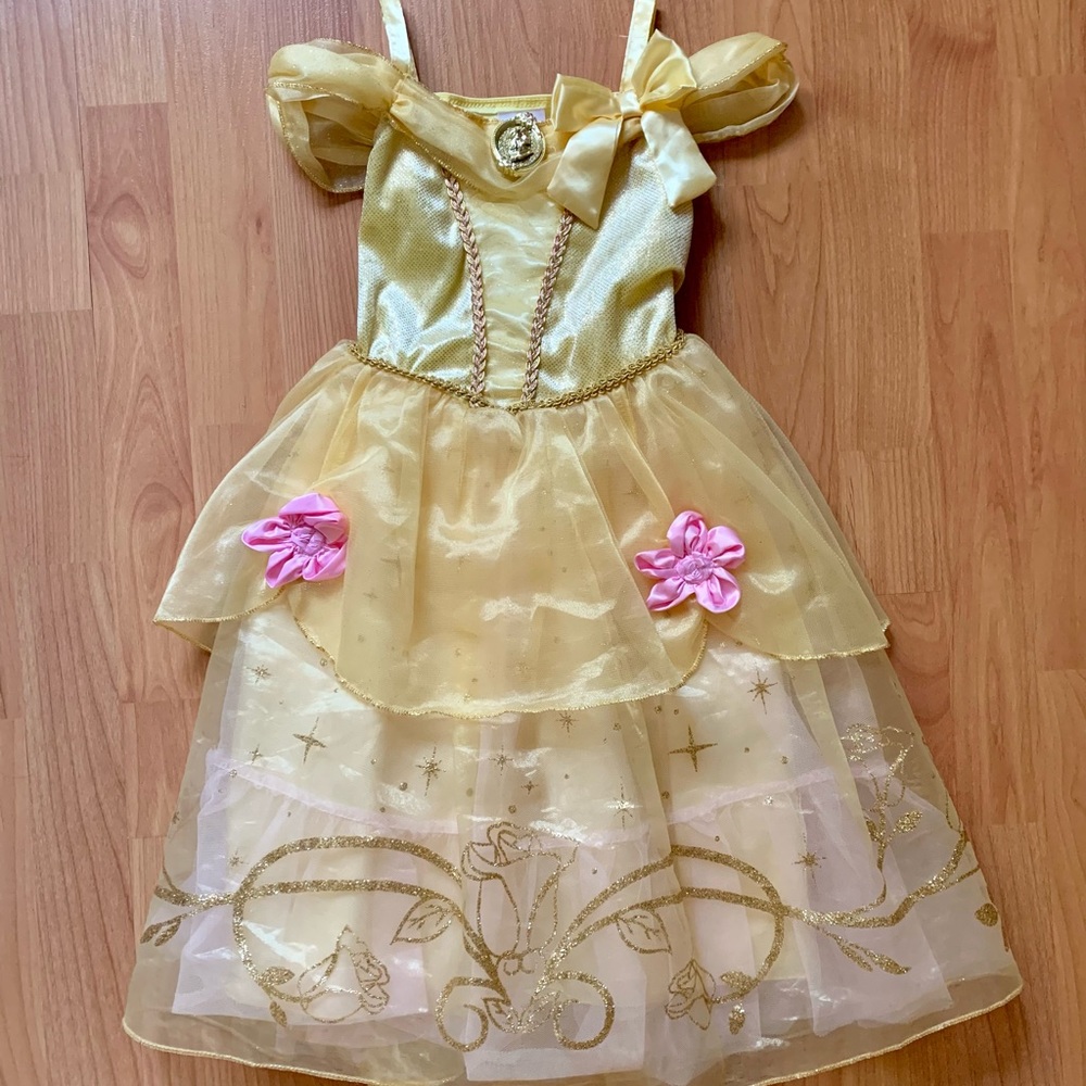❌SOLD❌ Disney Princess Belle Dress (size 4)